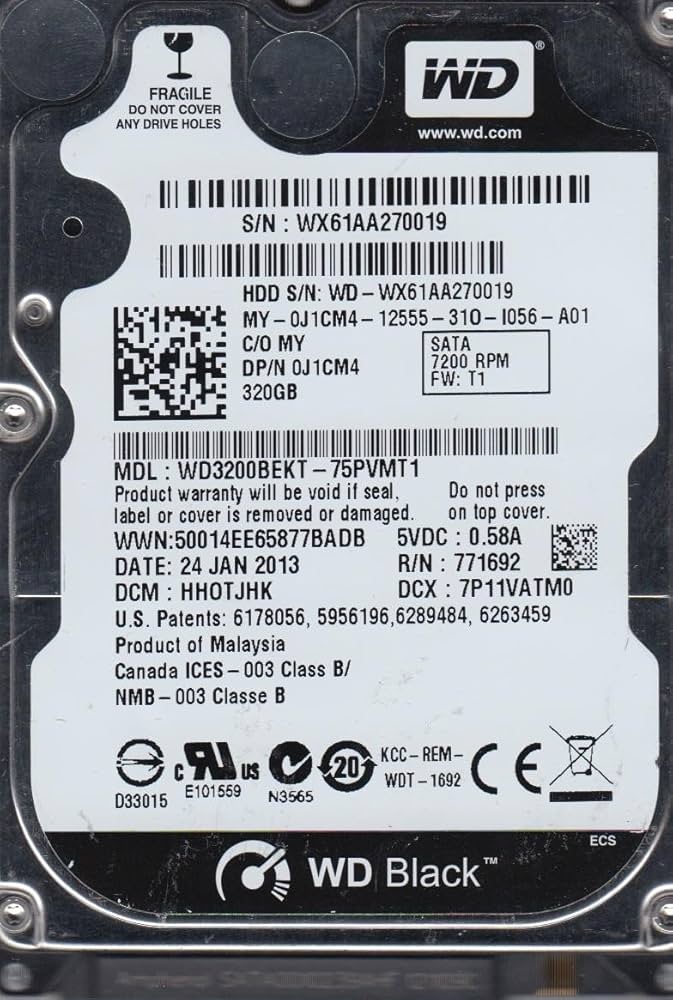 Western Digitalの320GB HDD 15個セット Amazon | 【Western Digital】 WD Black 3.5inch HDD 1TB SATA