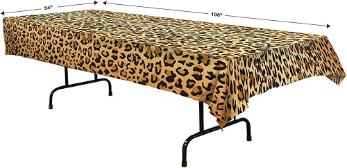 Miniatura 2 de Beistle Mantel con estampado de leopardo