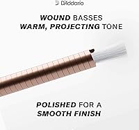 Vista 5 de D'Addario Cuerdas de guitarra Pro-Arte Classical Guitar Strings - EJ50 - Cuerdas de guitarra de nailon - Herida plateada - Núcleo de nailon negro