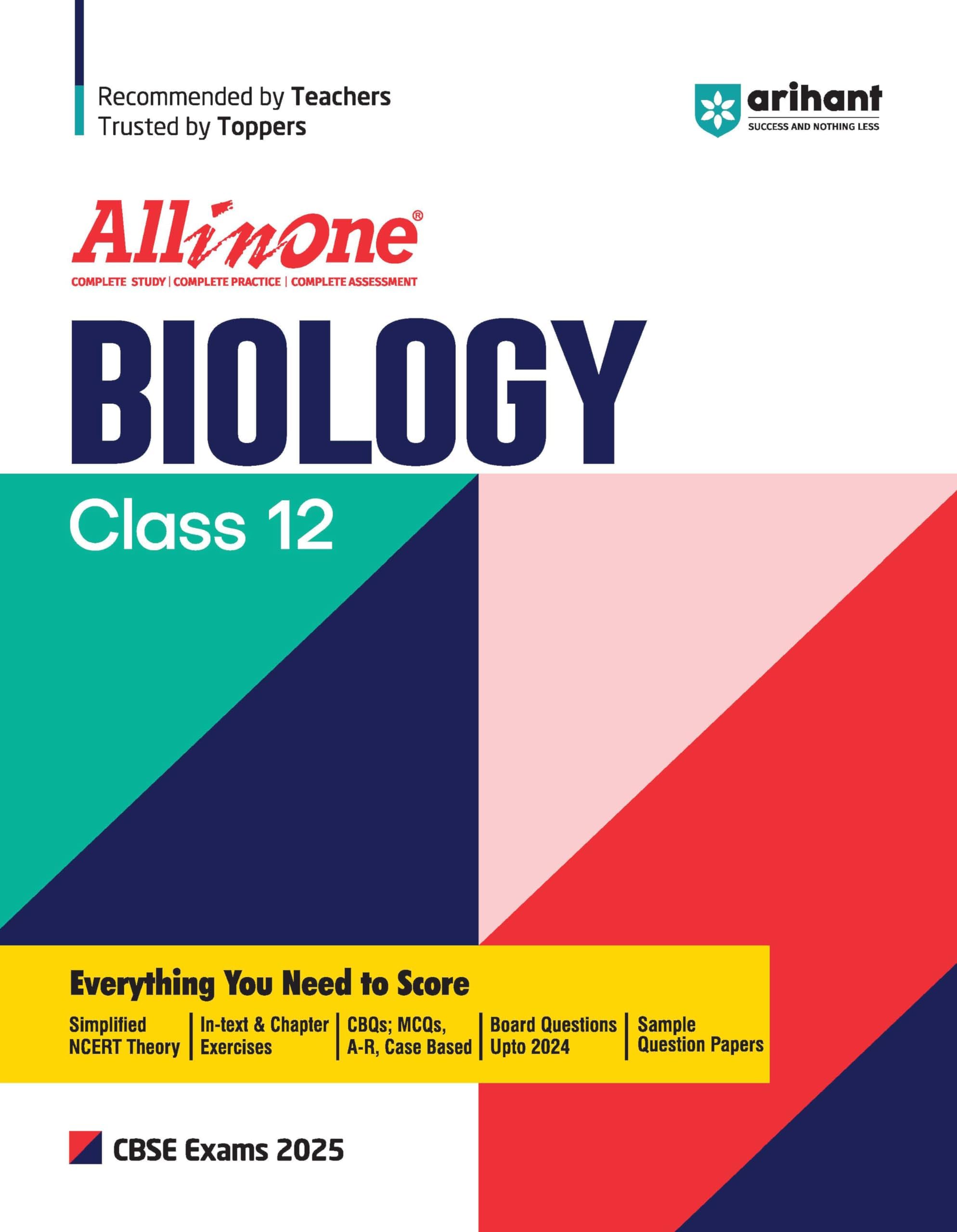 (Old Edition) All in one Class 12 Biology (2024-25) Code:F979