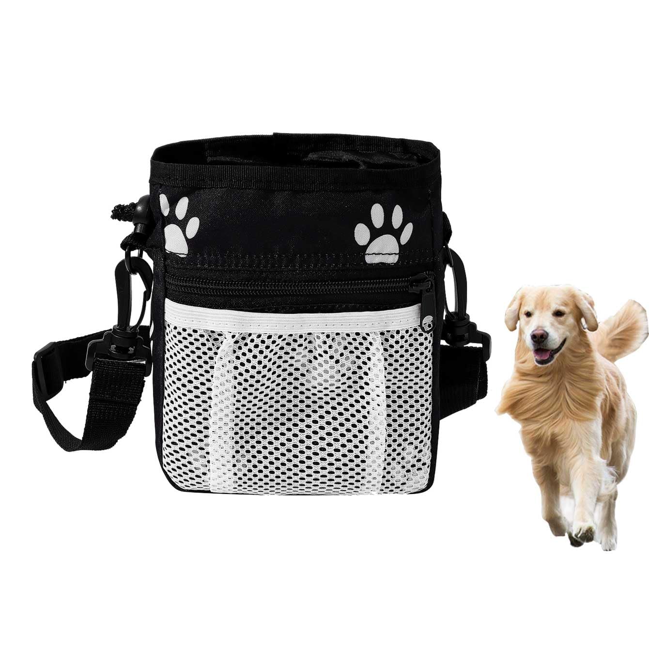 Amazon.co.jp: トリーツポーチ 犬 おやつ入れ お散歩バッグ 散歩