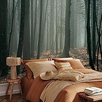 Vista 57 de artgeist Mural de Pared Forestal 154x122 pulg - Adhesivo de Pared Autoadhesivo para Despegar y Pegar, Adhesivo de Pared, Adhesivo de Foto