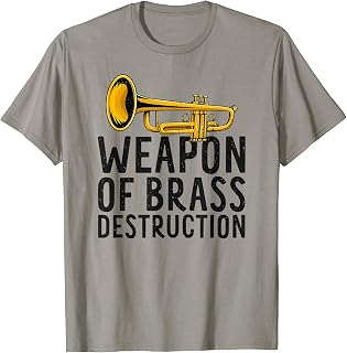 Funny Trumpet Player Trumpeter Brass Music Instrument T-Shirt
