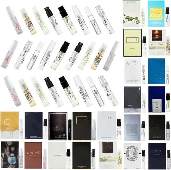 Dirstic Men's Cologne Samples Fragrance Designer Perfume Sampler Set Men's Fragrance Brands Designer Perfume High End Cologne for Men Samples Set(22pcs)