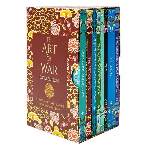 The Complete Art of War 8 Books Collection Box Set of Military Classics From Ancient China (The Art of War, The Methods of The Sima, Wei Liaozi, Wuzi, Questions and Replies & Note Book)
