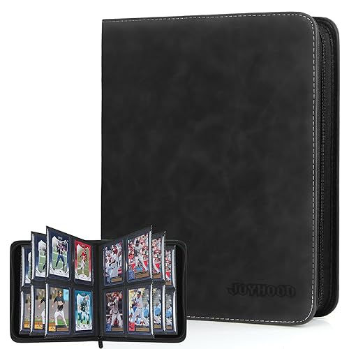 JoyHood Top Loader Binder - 4 Slot Trading Cards Collection