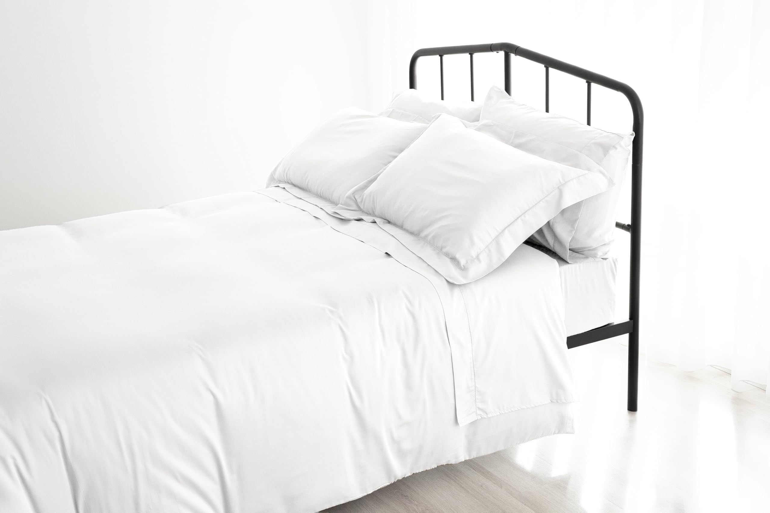 Catherine Lansfield Fantasy Sateen White Bajera 150x200 cm