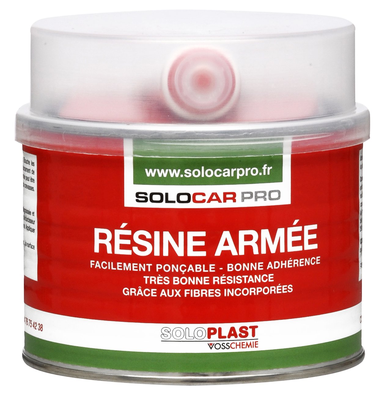 Résine armée Soloplast 124039 à haute résistance mécanique