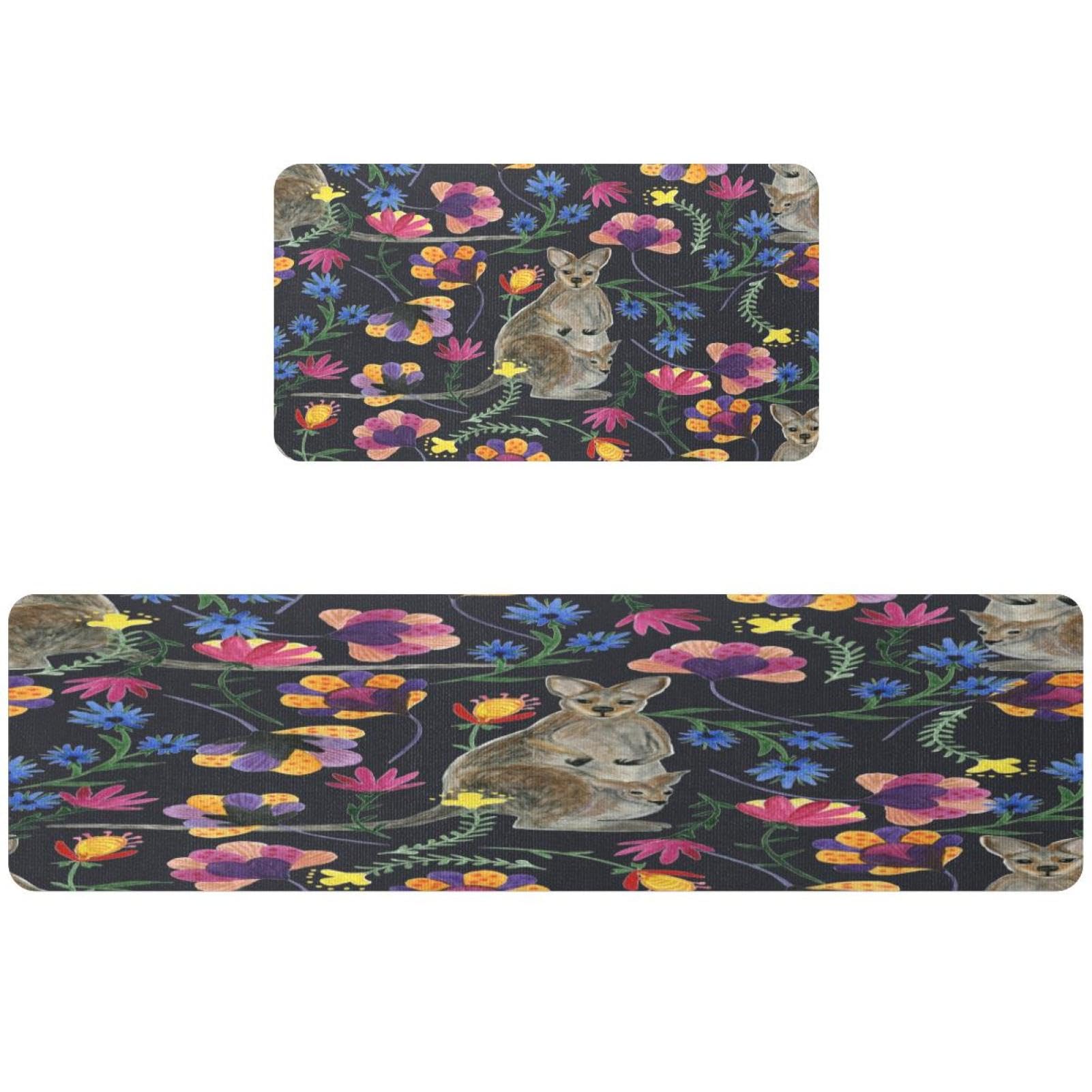 2 alfombrillas de cocina lavables ideales para decorar el cuarto de lavado