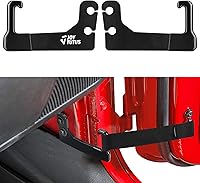 Vista 8 de JOYTUTUS Correas de limitación de puerta compatibles con Wrangler, paquete de 2 correas de control de limitación de puerta ajustables resistentes