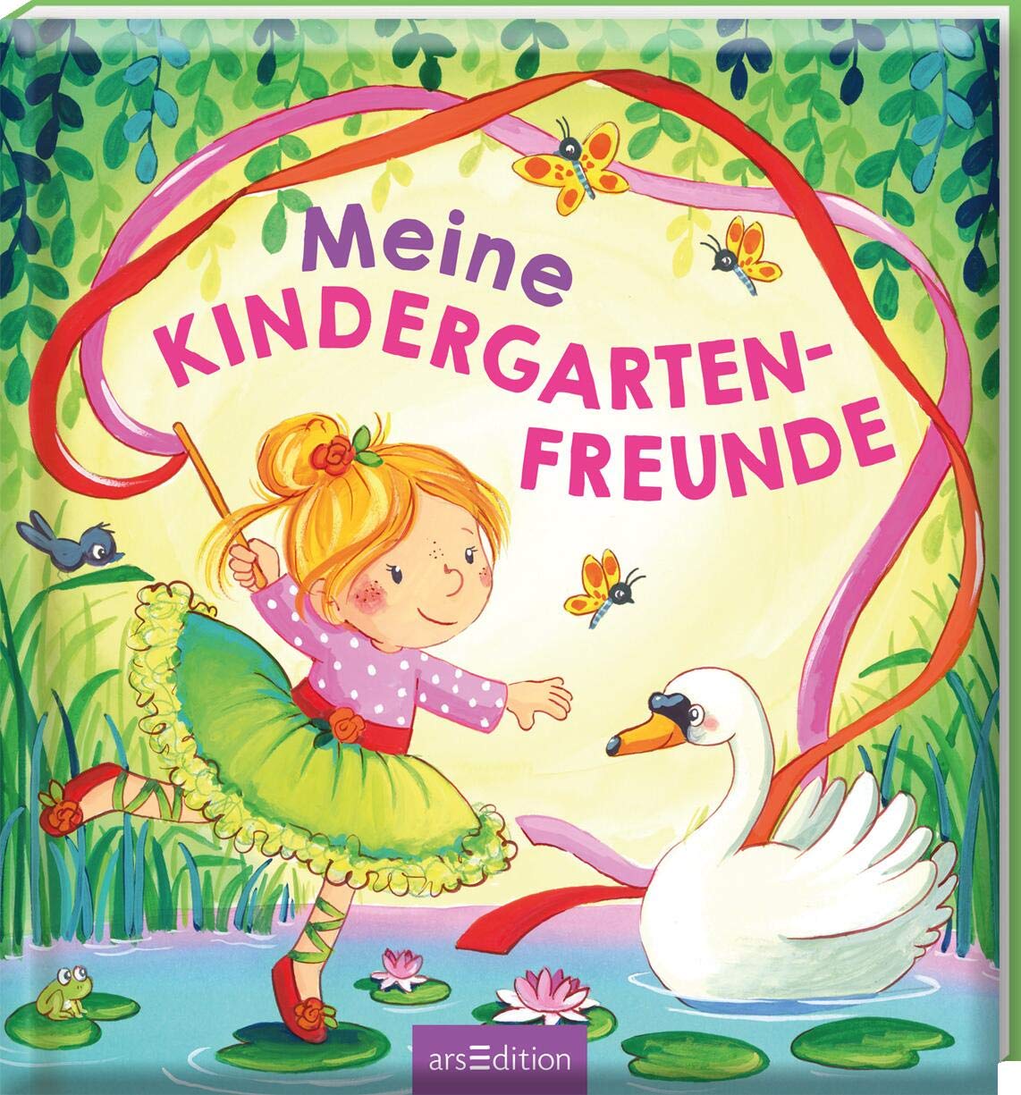 Meine Kindergarten-Freunde (Ballett): Freundebuch für Mädchen und Jungen ab 3 Jahren