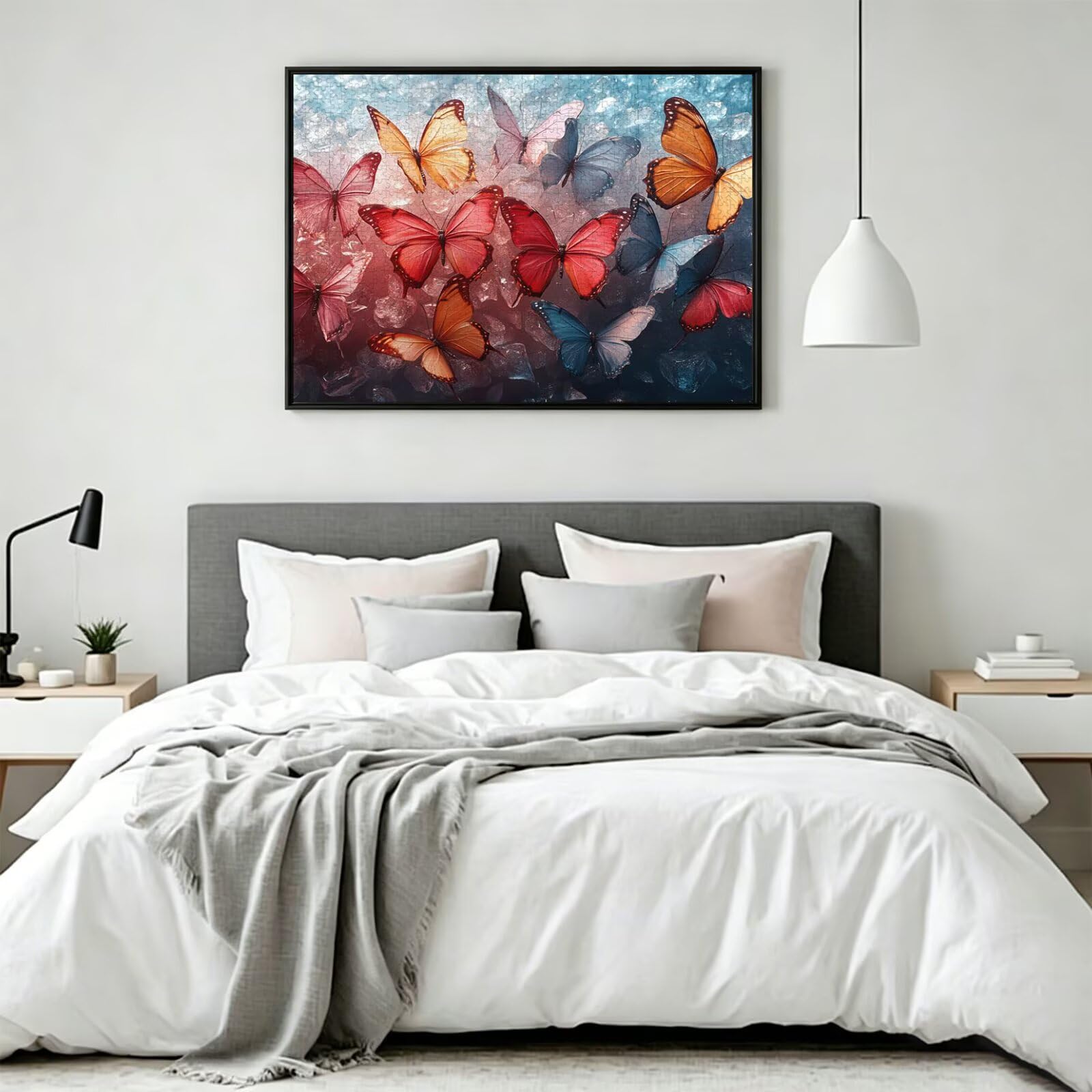 Puzzle 3000 Pezzi farfalla Puzzle Adulti, Gioco Educativo, n-263 | Jigsaw Puzzles Ghiaccio, Impossibile Difficile Sfida, Classici Gioco Familiare, Giochi Divertenti, Idee Regalo