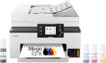 Canon Megatank GX2020 All-in-One Wireless Supertank [Megatank] Printer | Print, Copy and Scan| Mobile Printing |2.7" LCD Color Touchscreen | Auto Document Feeder and Auto Duplex Printing