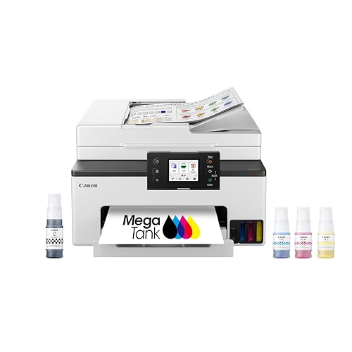 Canon MegaTank MAXIFY GX2020 All-in-One Wireless Color Printer – Print,