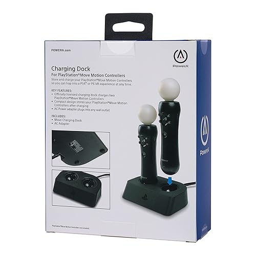 Miniatura 6 de PowerA Charging Dock for PlayStation VR Move Motion Controllers - PSVR - PlayStation 4