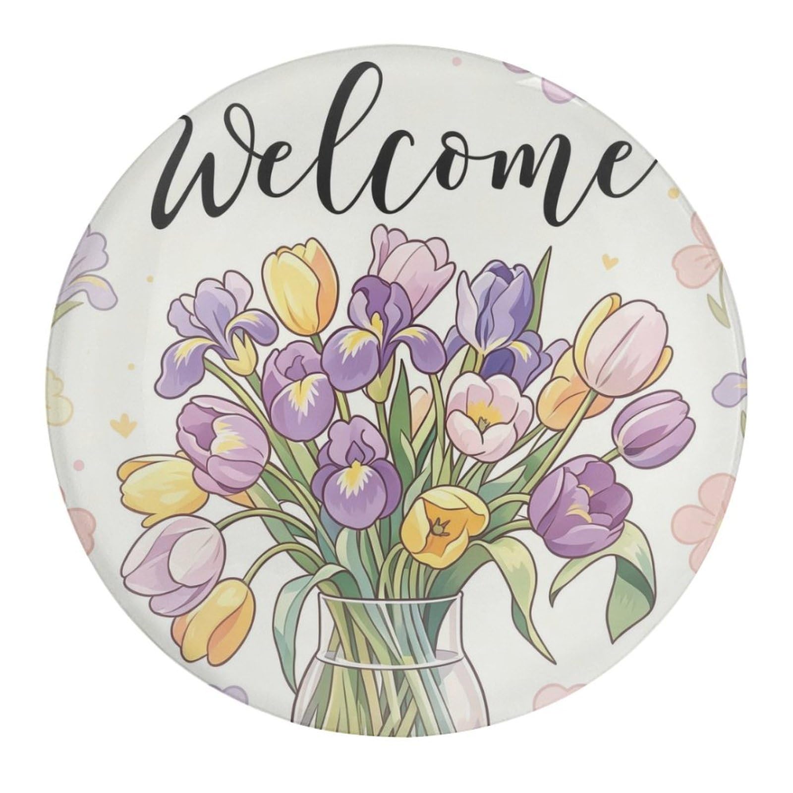 Fekiloot Style Flowers Colorlife Refrigerator Magnet Fridge Magnet1 Pcs