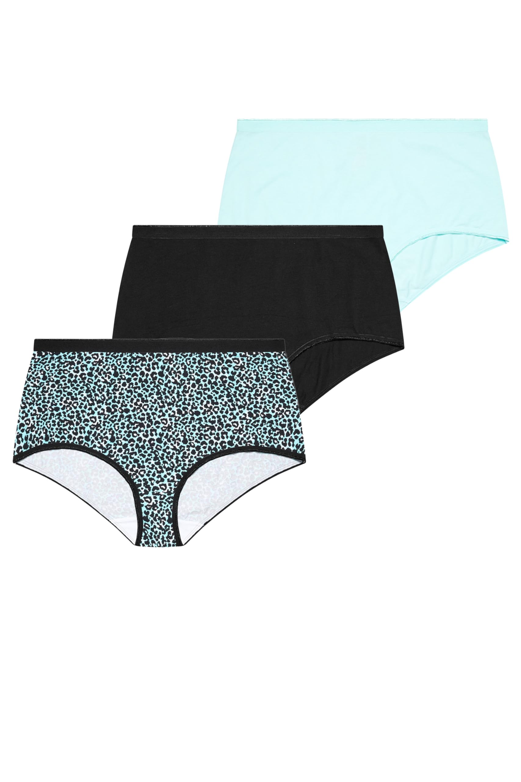 Yours Women's 5 Pack Animal Star Full Briefs | Size: 22-24