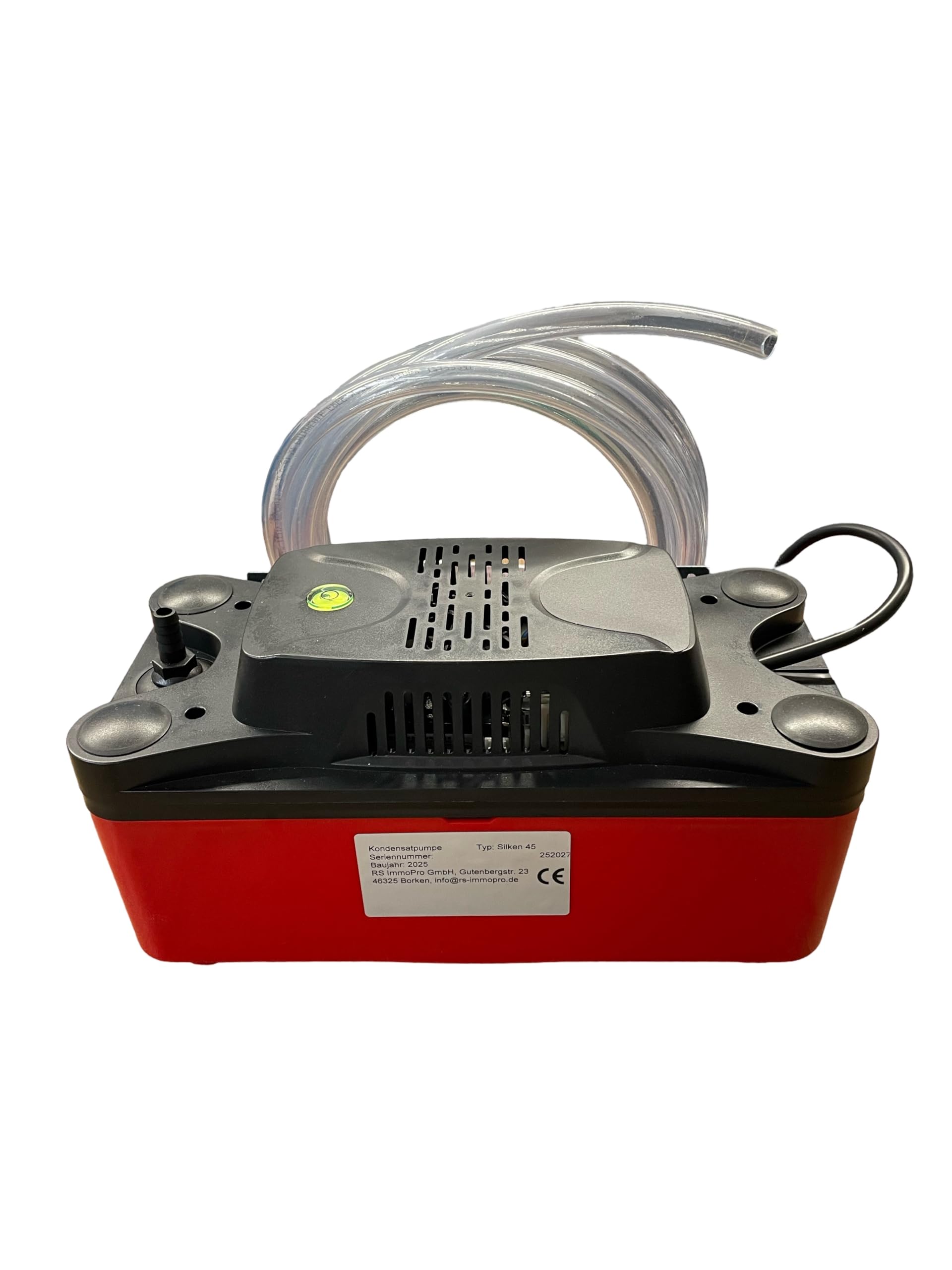 Silken Kondensatpumpe inkl. 5m Schlauch, Kunststoff, Kondensatpumpe, 32.5 x 14.5 x 14.5 cm, 230 Volt, Automatisch, Wandmontage, 1.5 Liter Behältervolumen, Energiesparend