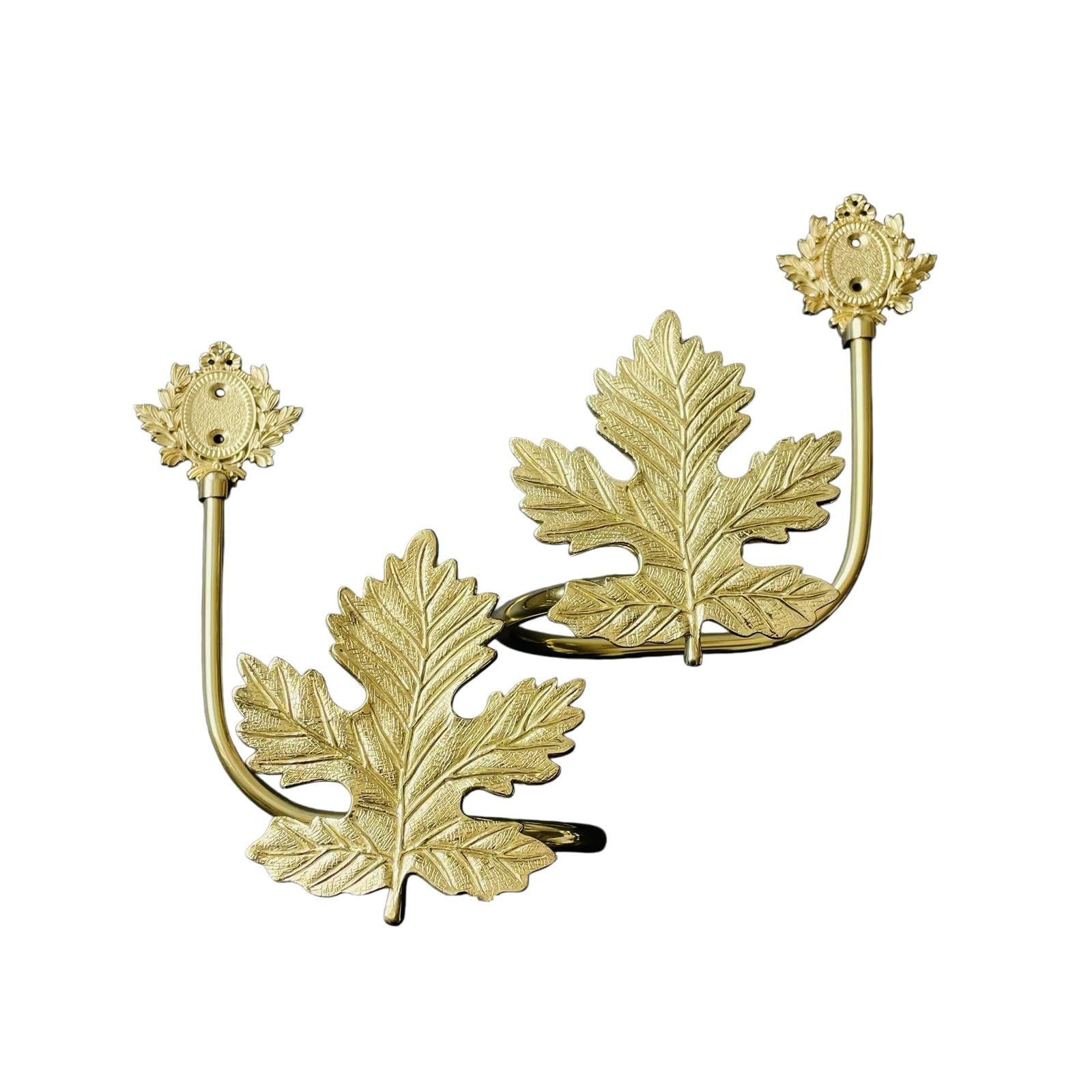 Curtain Holdbacks 2pcs, Curtain Tiebacks, Window Curtains Hooks for Wall, Decorative Holders for Drapes