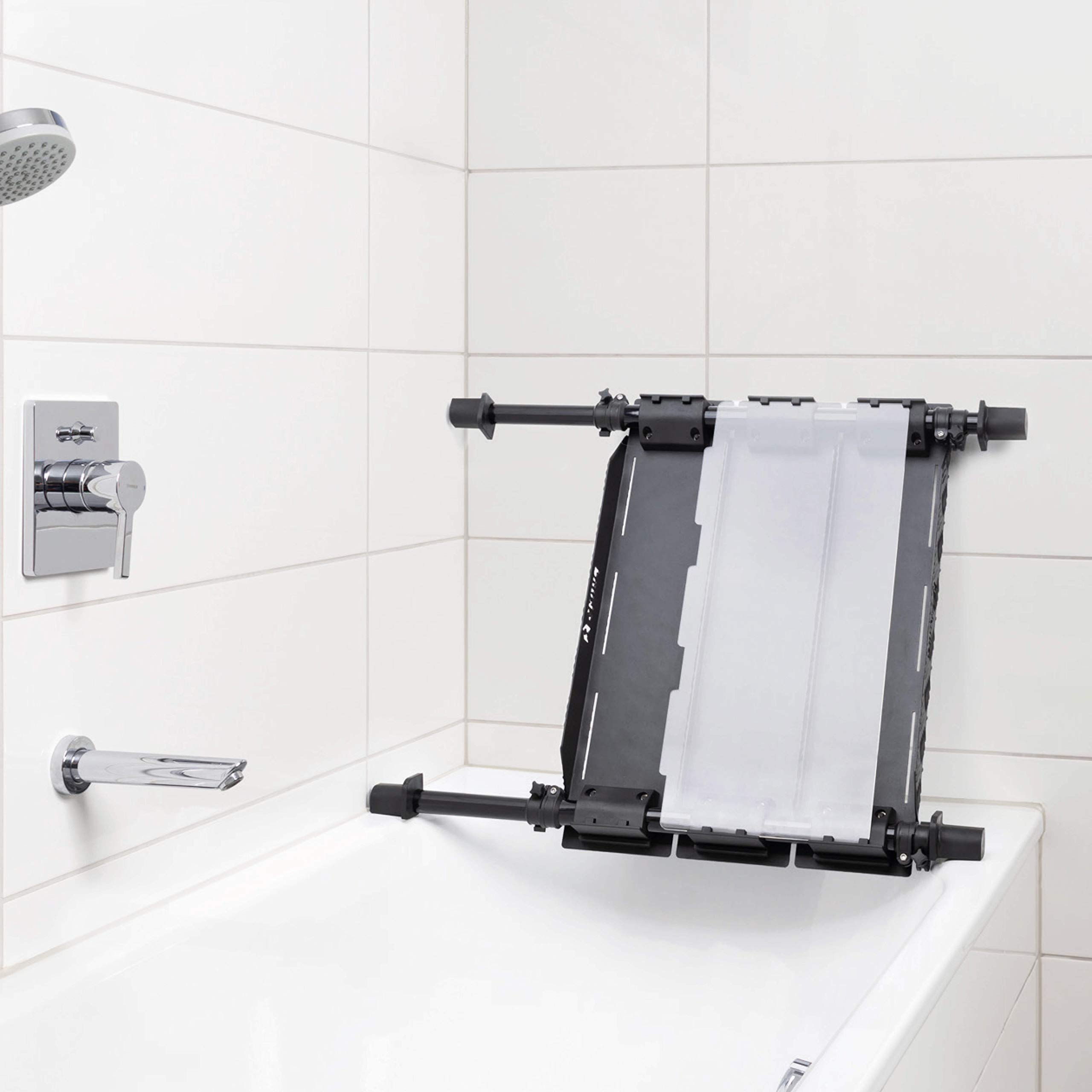 DogShower - Aus Aluminium - Hundedusche für Ihre Badewanne zur optimalen Pflege Ihres Hundes Hundehygiene - Hundepflege - platzsparend (M)