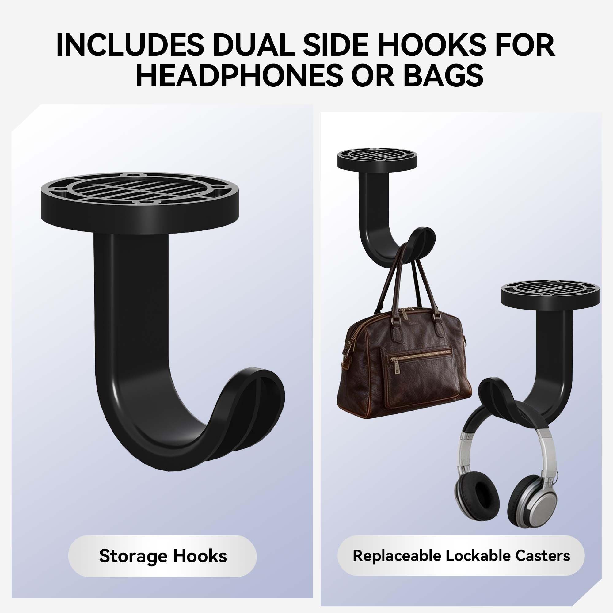 Electric Standing Desk 48x24 Inches Adjustable Height Stand up Desk Sit Stand Home Office Desk with Splice Board — view 6