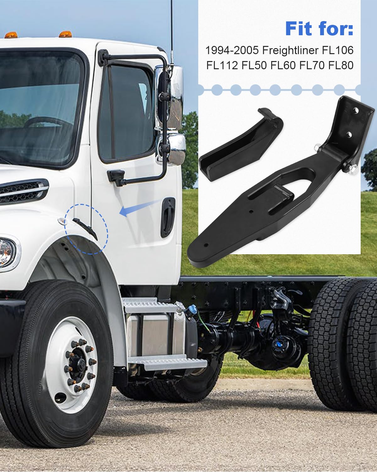 Amazon.com: ANODZU Truck Hood Latch Assembly Lock Kit Fit for 