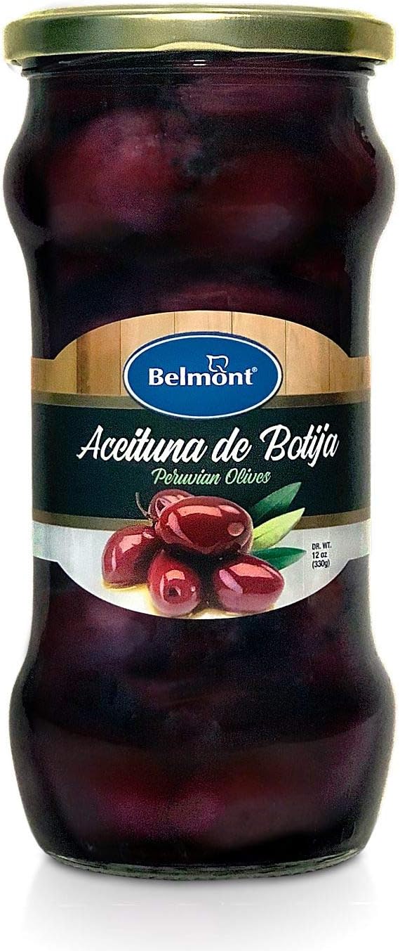 Belmont Aceitunas de Botija Peru | Peruvian Olives 20 oz