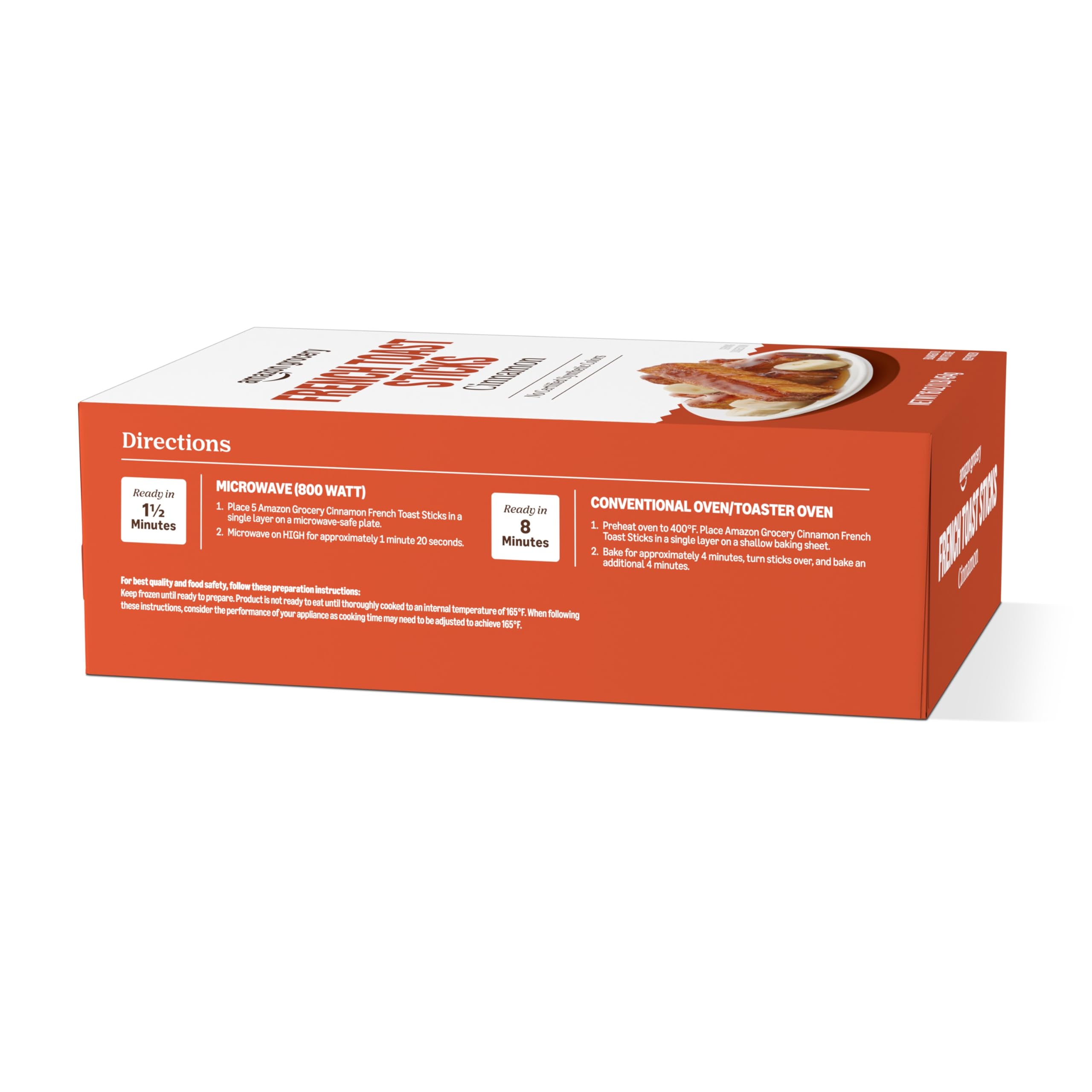 Amazon Grocery Cinnamon French Toast Sticks Frozen 16 Oz Previously Amazon Fresh Packaging May Vary — view 5