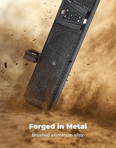 Miniatura 5 de KEMIMOTO Barra de sonido UTV Midnight 80 2025 de 32 pulgadas, barra de sonido para carrito de golf resistente al agua IP65, altavoz ATV Bluetooth