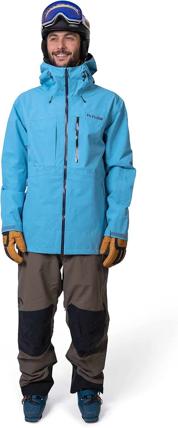 Flylow Men's Quantum Pro Jacket Ski and Snowboard Coat - Tahoe - XX-Large
