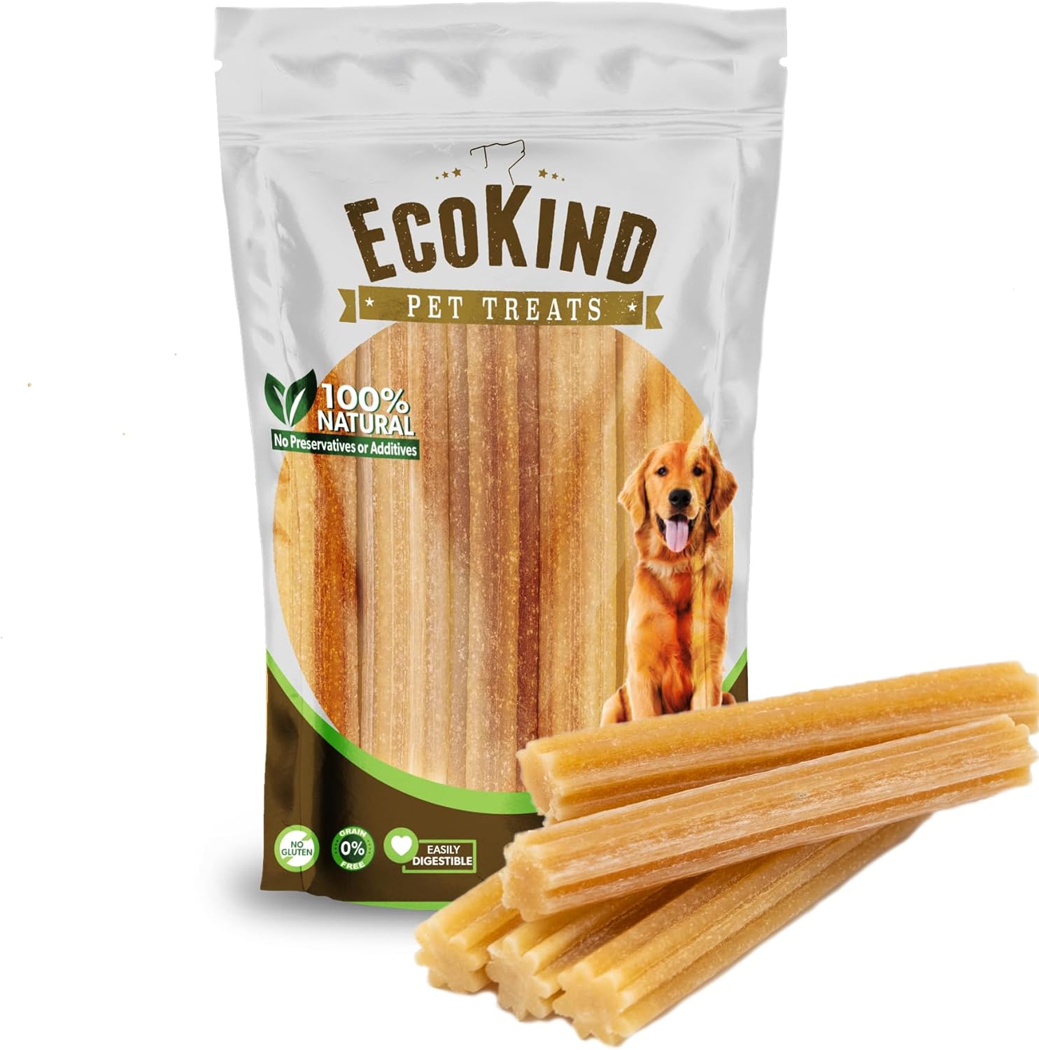 EcoKind Pet Treats Premium Gold Cheese Flavored Churro