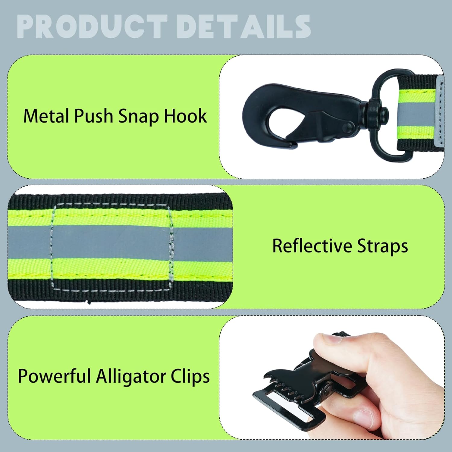 KUNN Firefighter Glove Clips Double End with Creative Pattern Heavy Duty Safety Work Glove Holders Firefighter Gift for Men