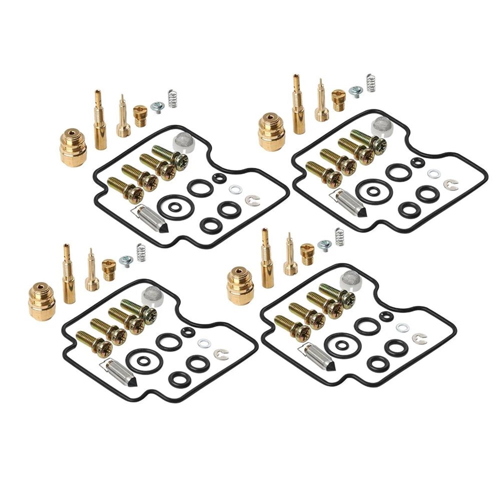 Juego De Reconstrucción Carburador Kit De Reparación Carburador Motocicleta para Yamaha FZS1000 para FAZER FZ-1 2001-2005 Reconstrucción Juntas, Aguja Flotante Repuestos