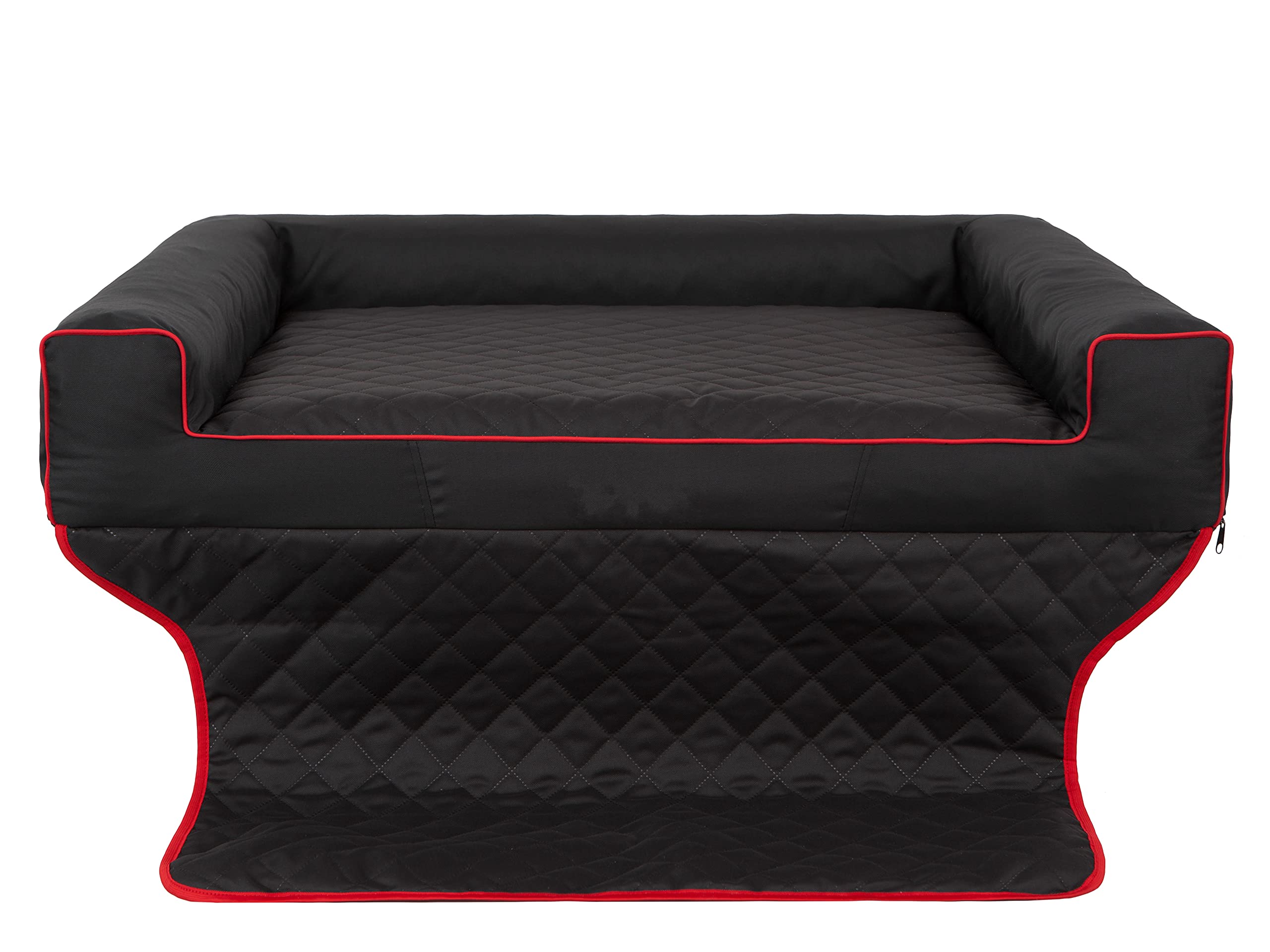 PillowPrim Cama para perros, sofá para perros, cojín para perros, zona de descanso, colchón para perros, caseta para perros, canasta para perros, cojín de asiento, funda para asiento de coche 110 x 90