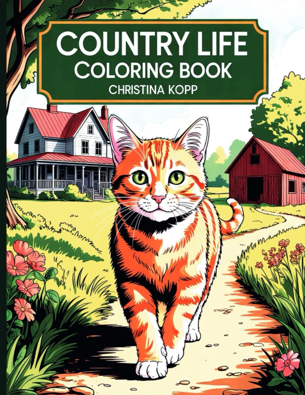 Country Life: Coloring Book