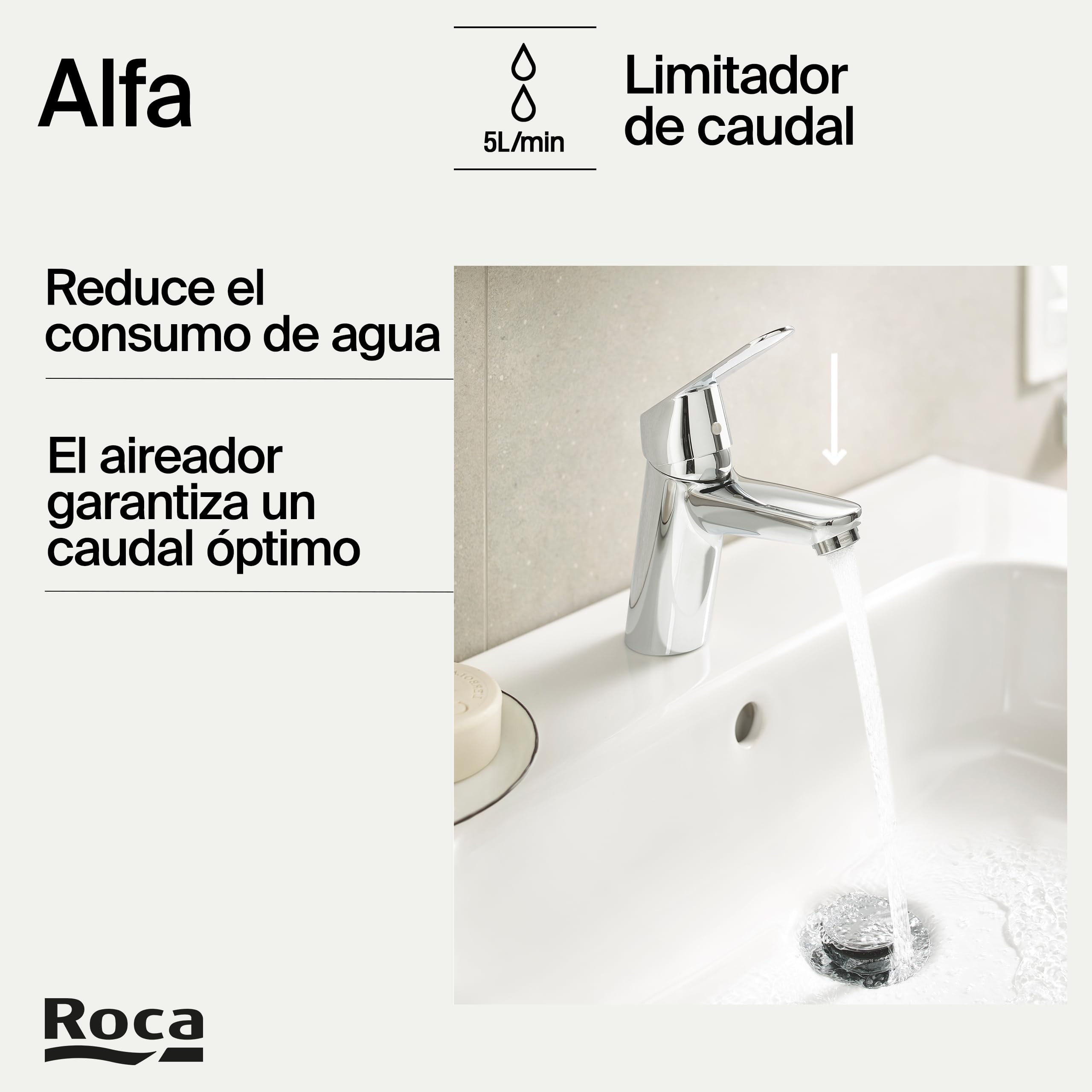 Base MK2 Basin/Sink Mixer Tap Flexible Hose Hot From Reece - View #4