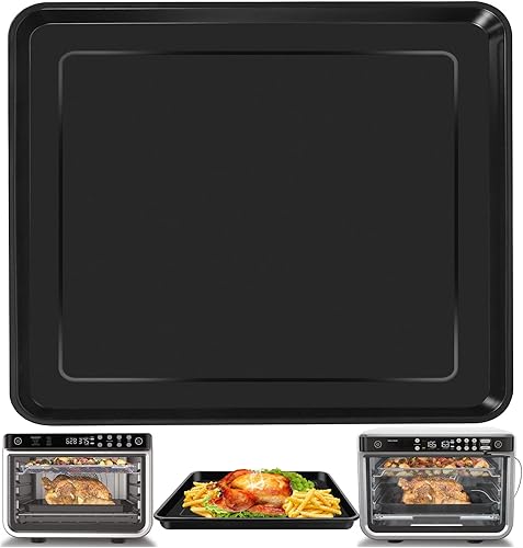 Bandeja de goteo para freidora de aire Ninja Foodi DT251 DT201 DT200 Digital Air Freidora de aire Horno de encimera, 13.6 x 11.6 pulgadas, placa de