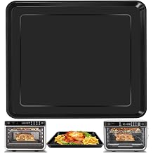 Air Fryer Grill Pan for Ninja Foodi DT251 DT201 DT200 Digital Air Fryer Countertop Oven, 13.6 * 11.6'' Air Fryer Grill Plate Crisper Plate Rack Accessories Replacement Parts Tray,Dishwasher Safe