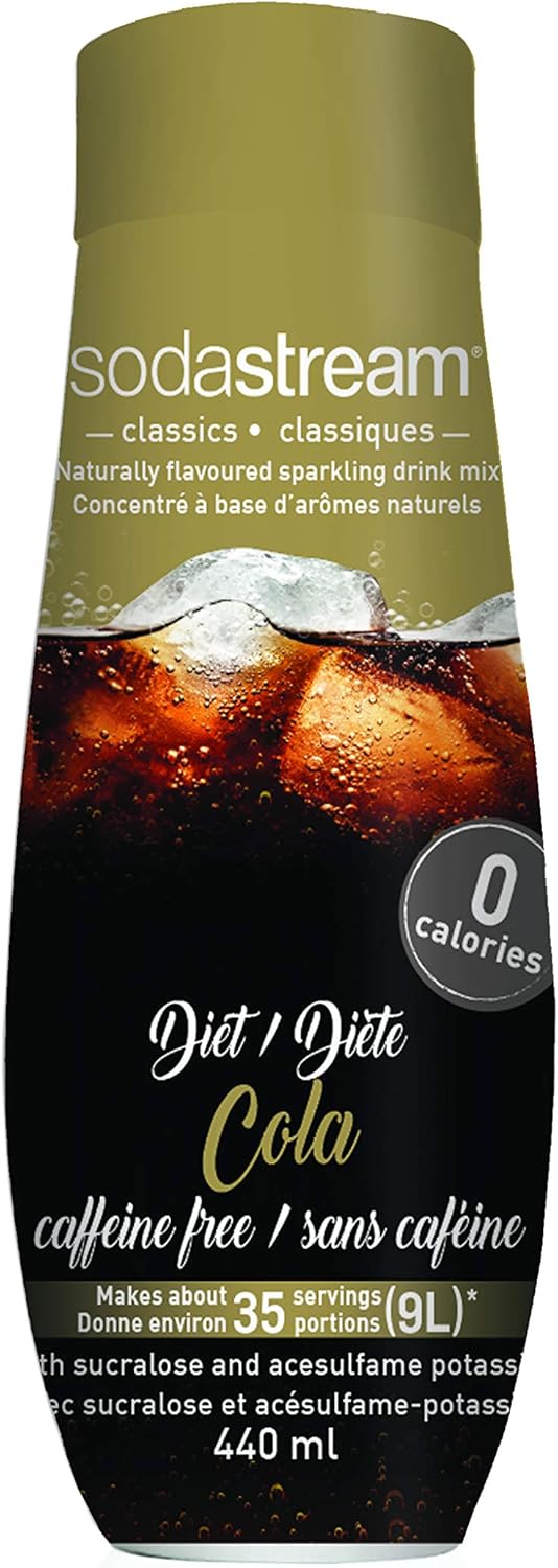 SodaStream Classic Diet Cola Caffeine Free, 440 milliliters Amazon.ca