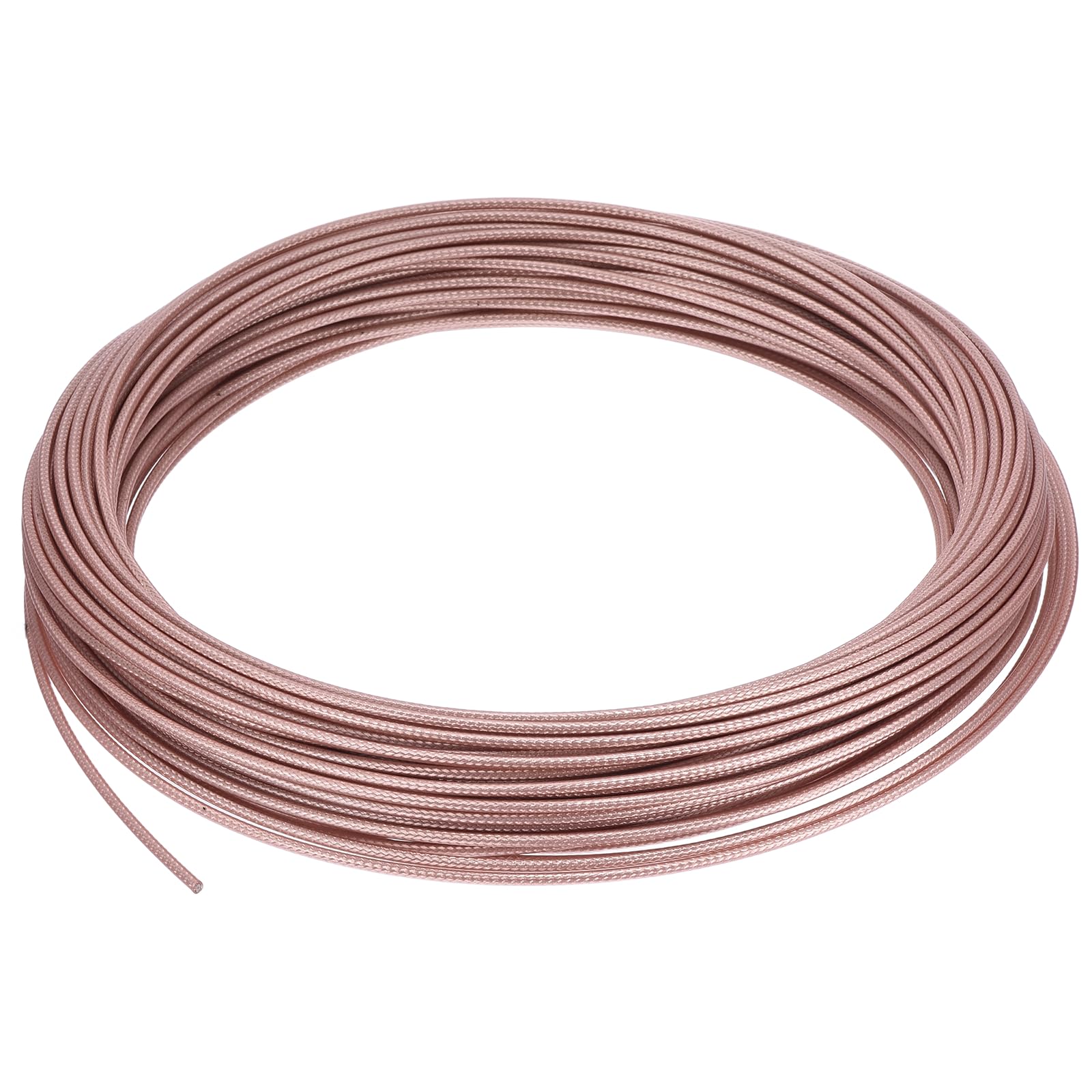 Câble coaxial RG316 30,5 m flexible 50 Ohm faible perte câble coaxial