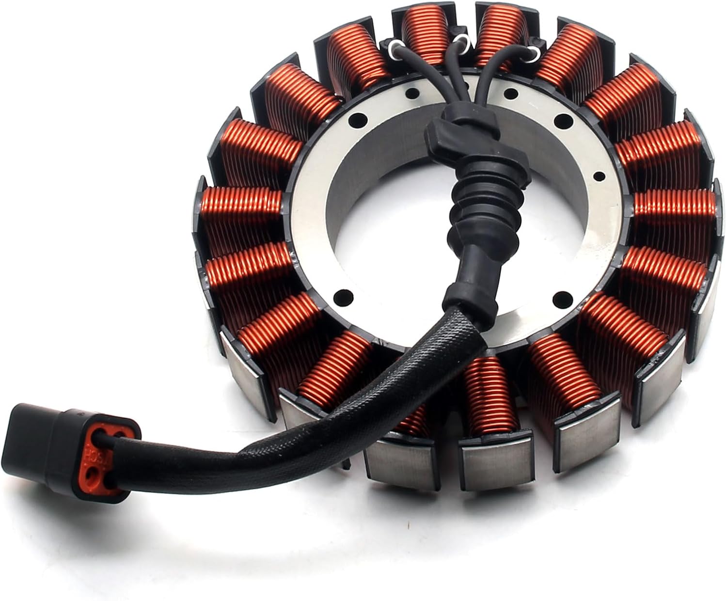 MZS Motorcycle Electric Stator Coil 30017-07 Compatible With 2007 Dyna Softail Models