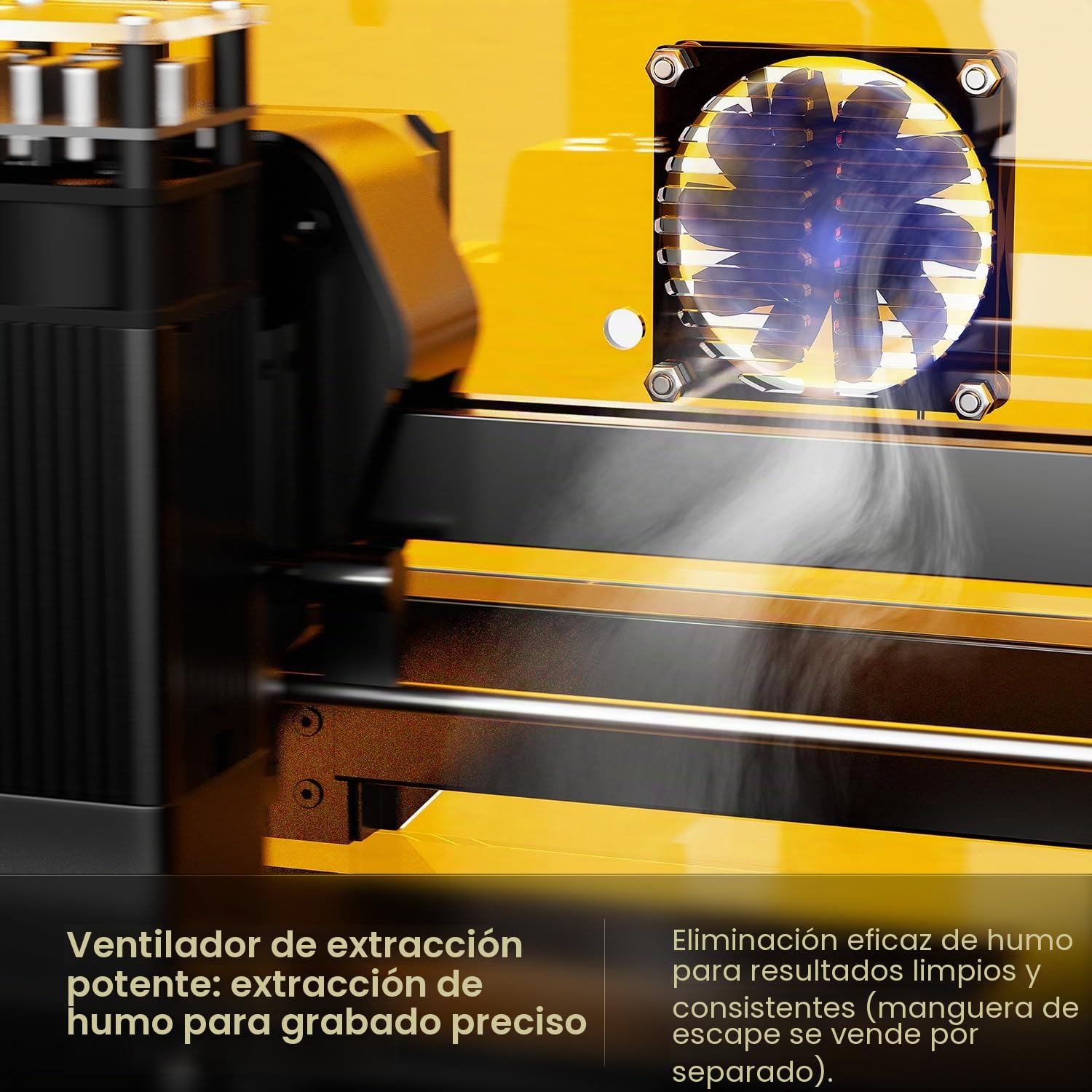 LONGER Ray5 miniS Grabador y Cortador Láser, CNC 10W Clase 1 con Carcasa de Seguridad, WiFi, Parada de Emergencia, para Madera, Metal, Acrílico y Cuero, Área de Trabajo de 130 × 120 mm