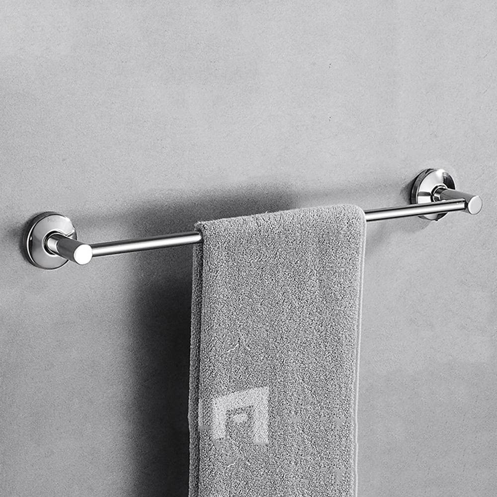 Porte-serviettes en acier inoxydable brossé durable pour salle de bain