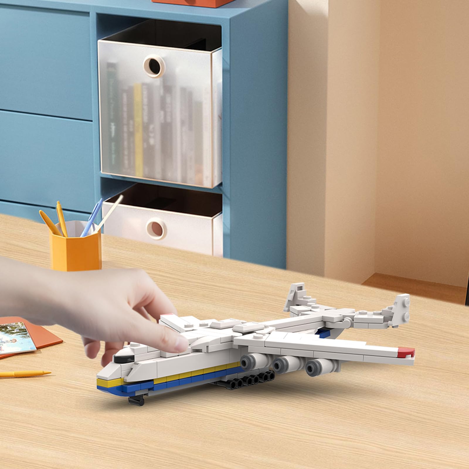 Amazon.co.jp: Fangool An-225 おもちゃ飛行機組み立てブロックセット