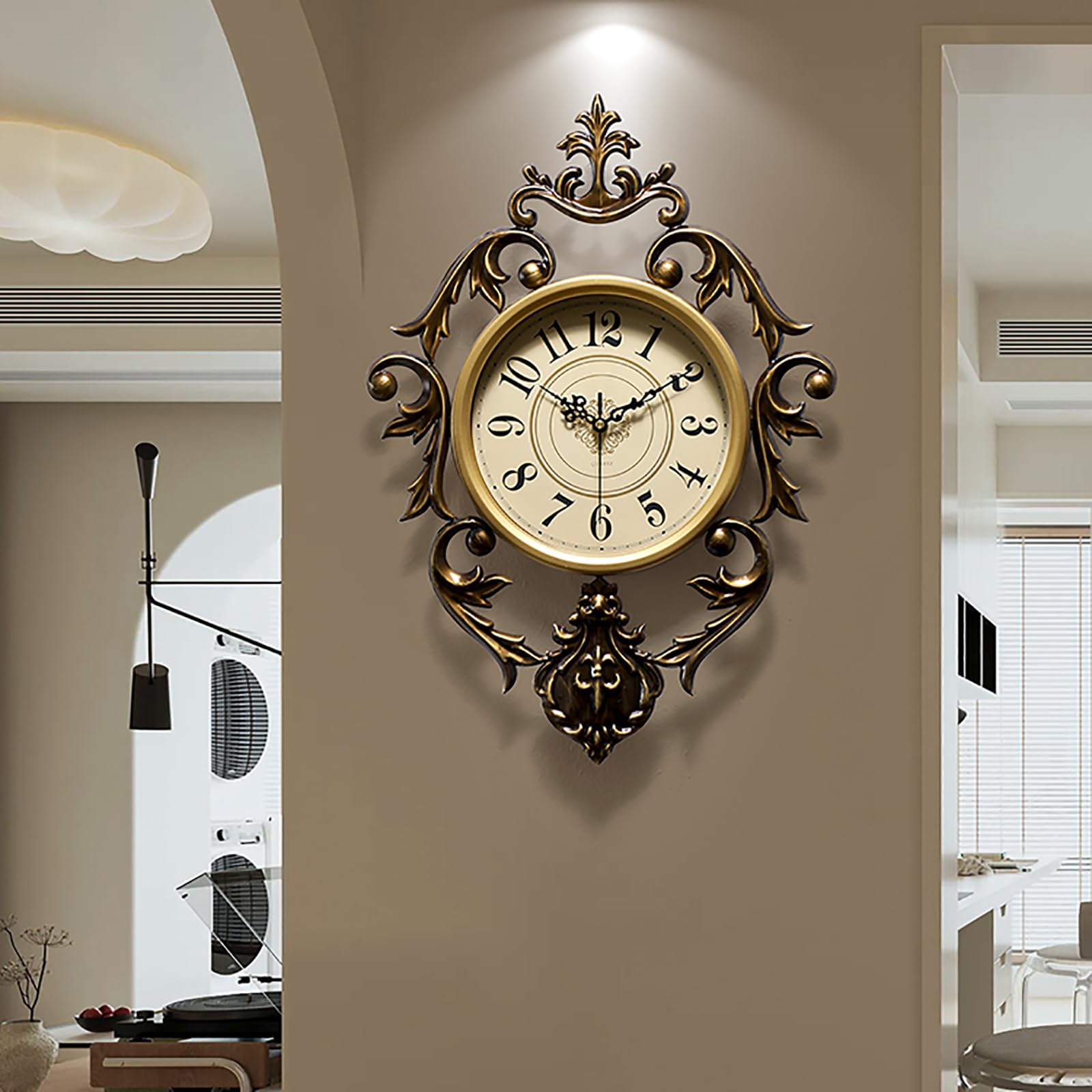 Amazon.com: Vintage Large Wall Clocks with Glass Cover, European Amazon.com: Vintage Large Wall Clocks with Glass Cover, European