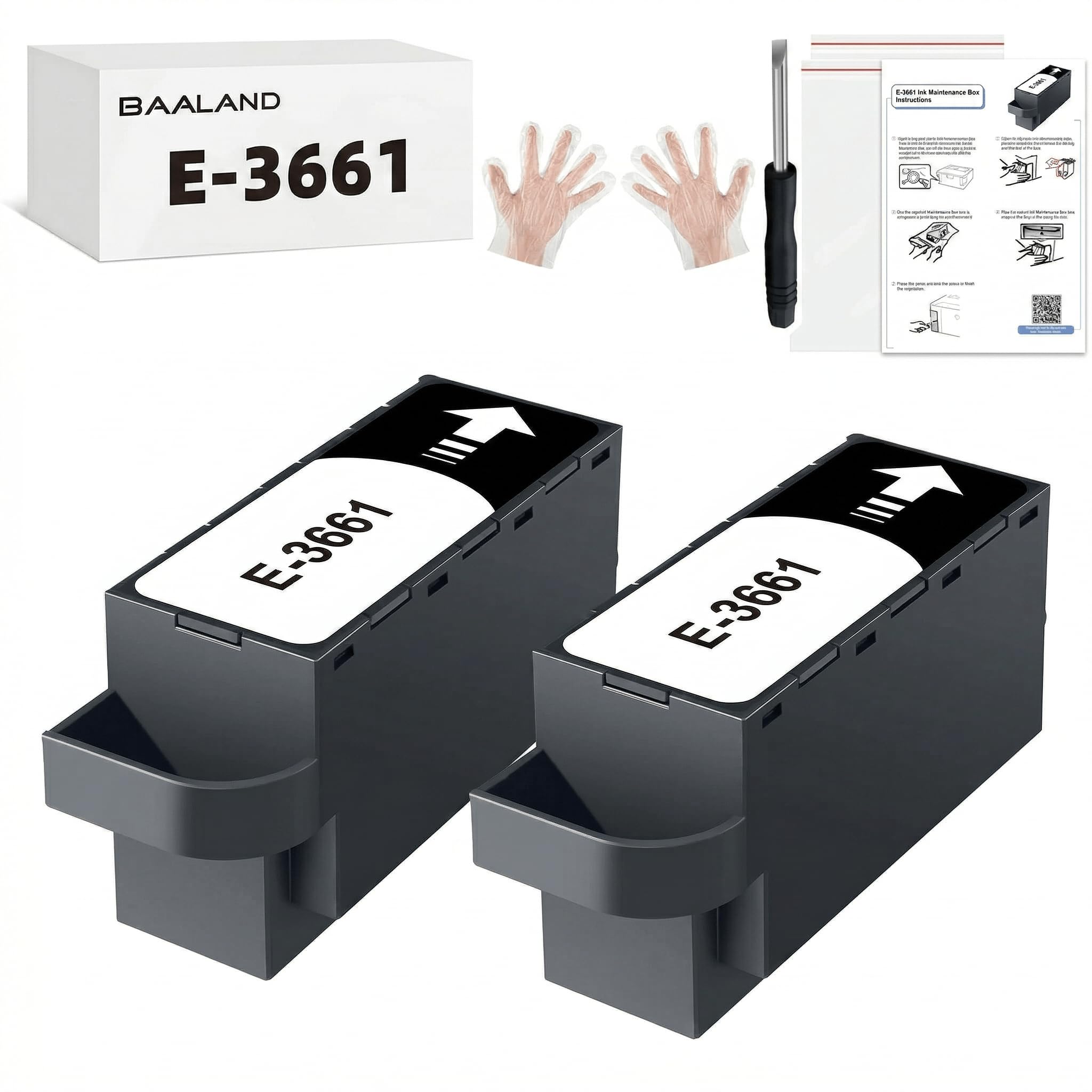 Amazon.com: T3661 Maintenance Box for Epson XP-6100 XP-15000 XP