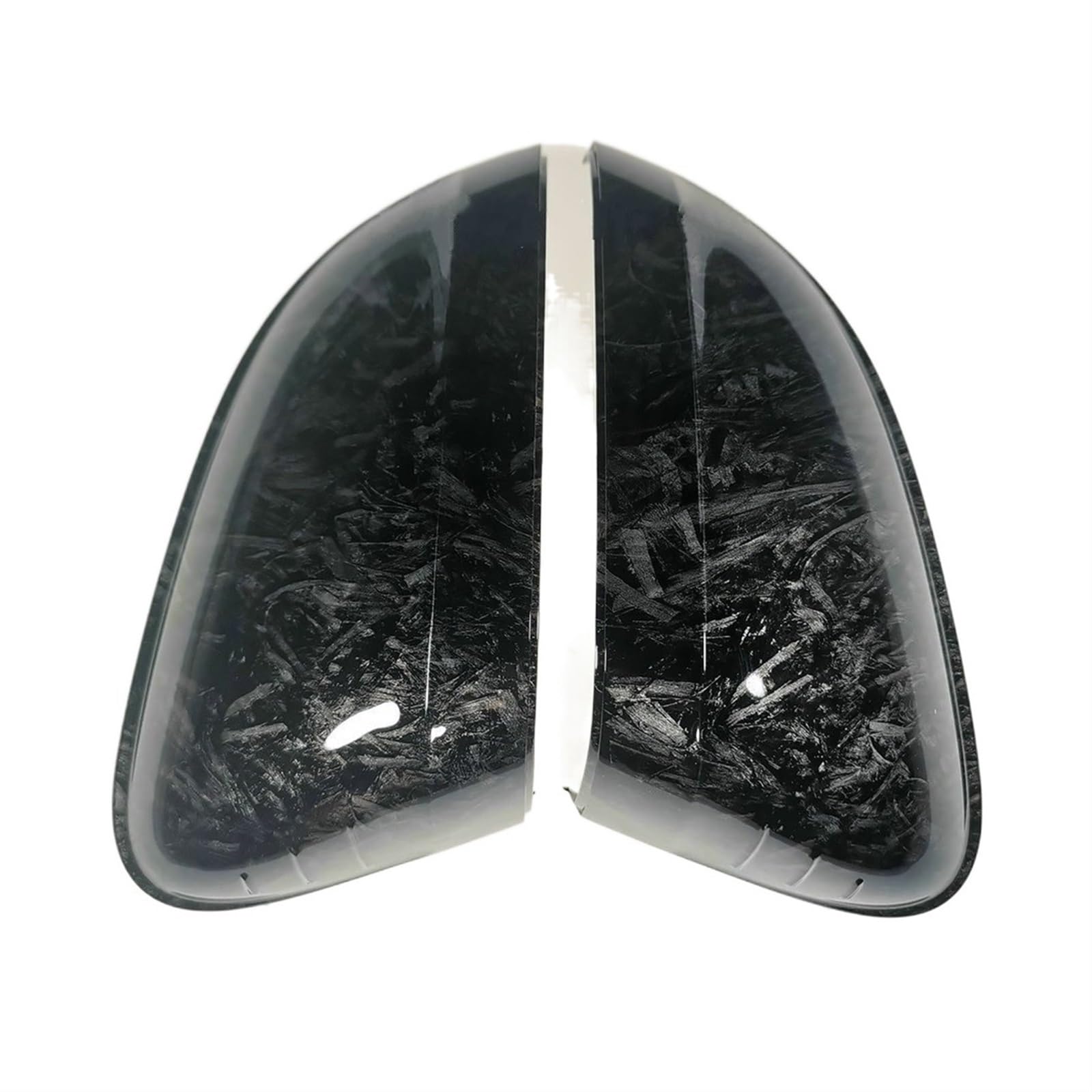 Coques rétroviseurs latéraux Golf 8 sans trou angle mort carbone - 5