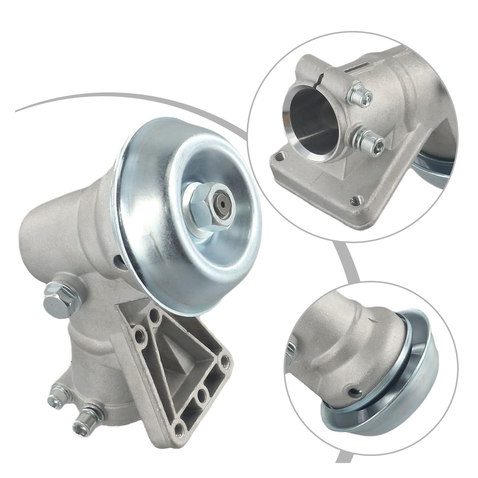 Desbrozadora Desbrozadora Cabezal De Engranaje Conjunto De Cabezal De Caja De Cambios Piezas De Repuesto 28mm 10T, Compatible Con Oleo, EM780, Piezas De Herramientas Eléctricas De Jardín