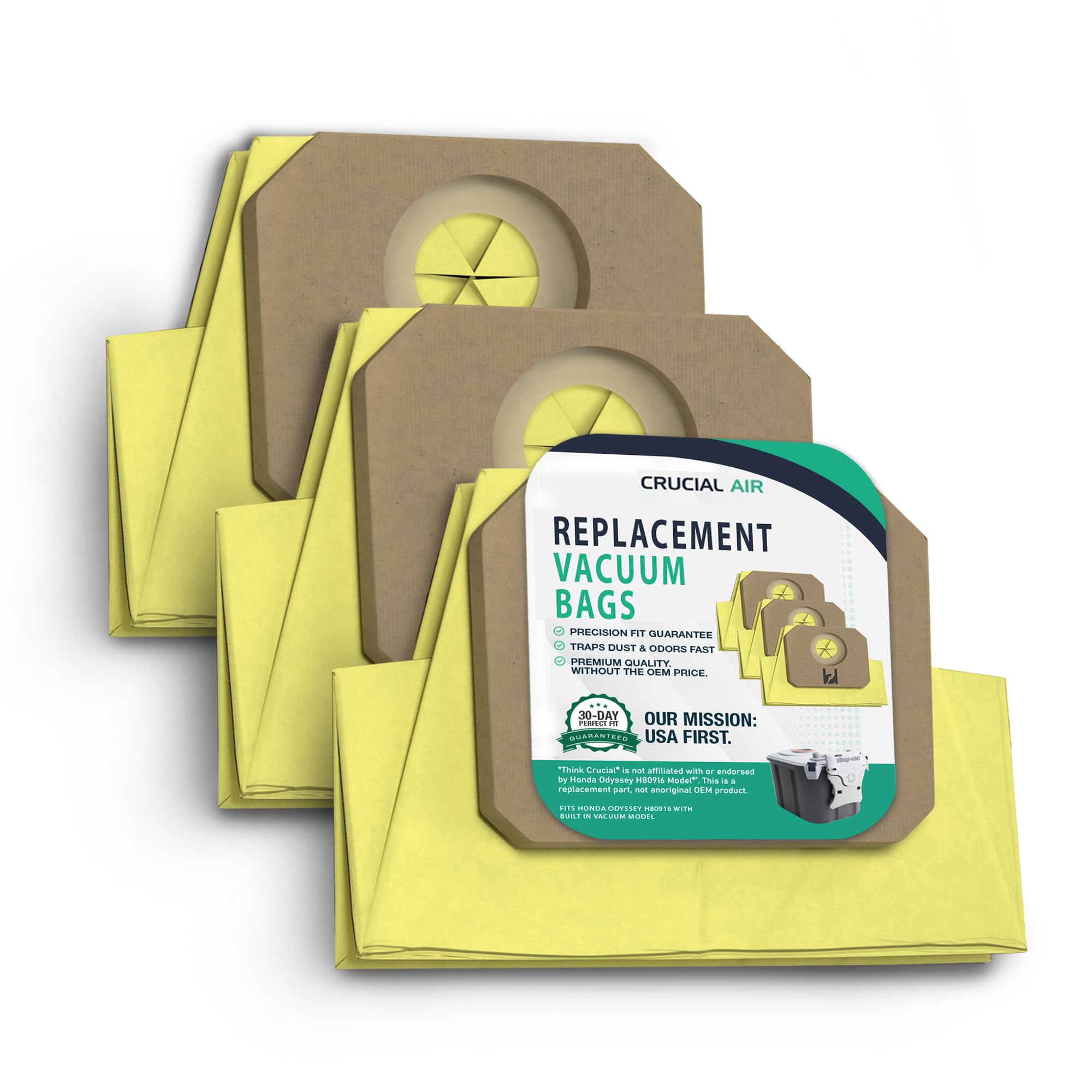 Amazon.com - Crucial Vacuum 3 Replacement Vacuum Bags - Compatible
