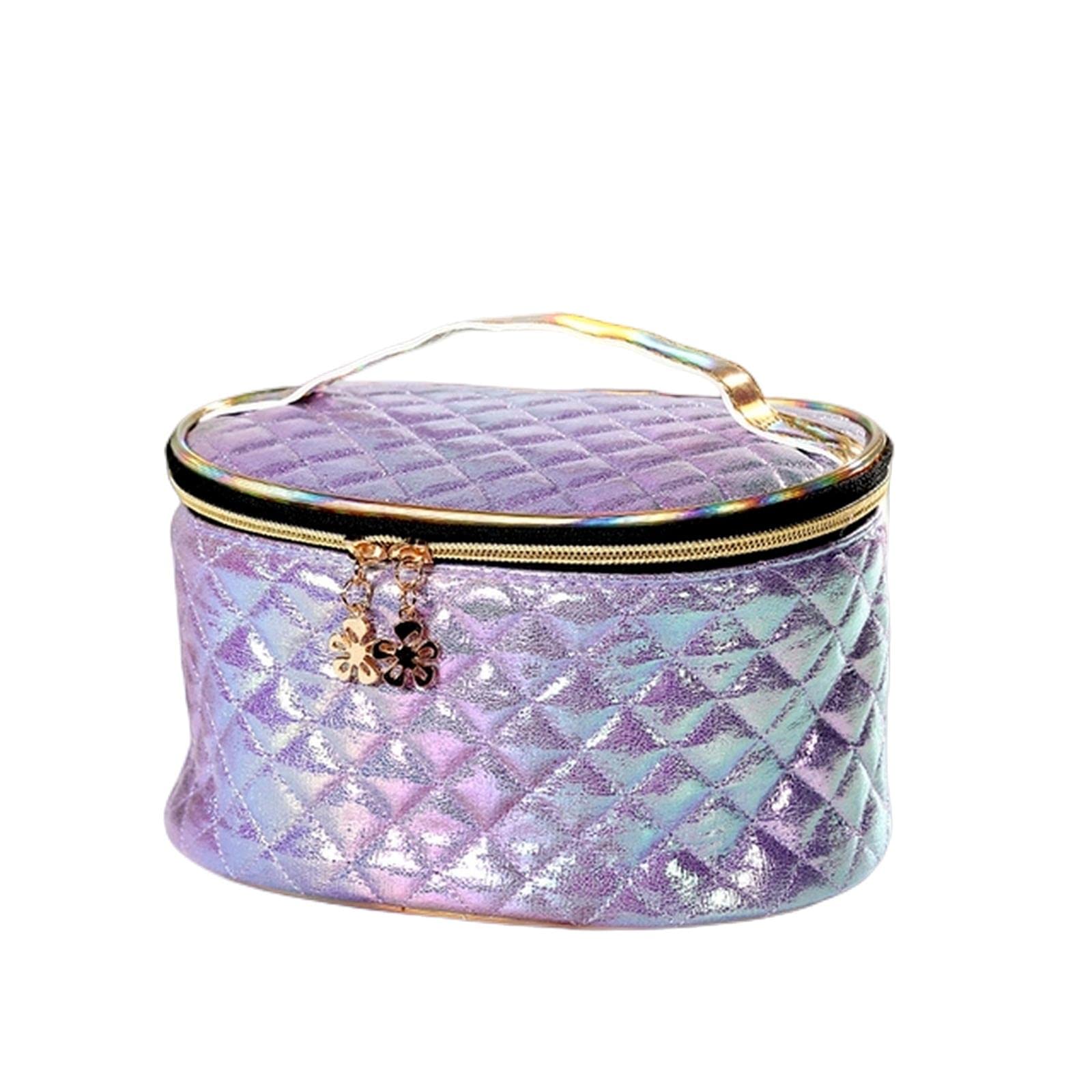 MOGSA Neceser de cosméticos para mujer, bolsa de almacenamiento de viaje, gran capacidad, bolsa de aseo